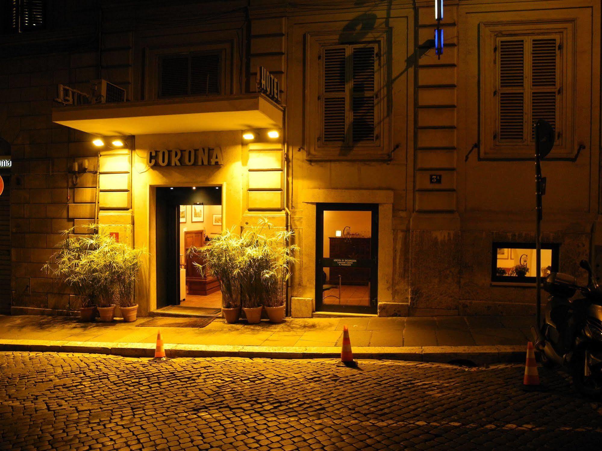 Hotel Corona Rzym Zewnętrze zdjęcie