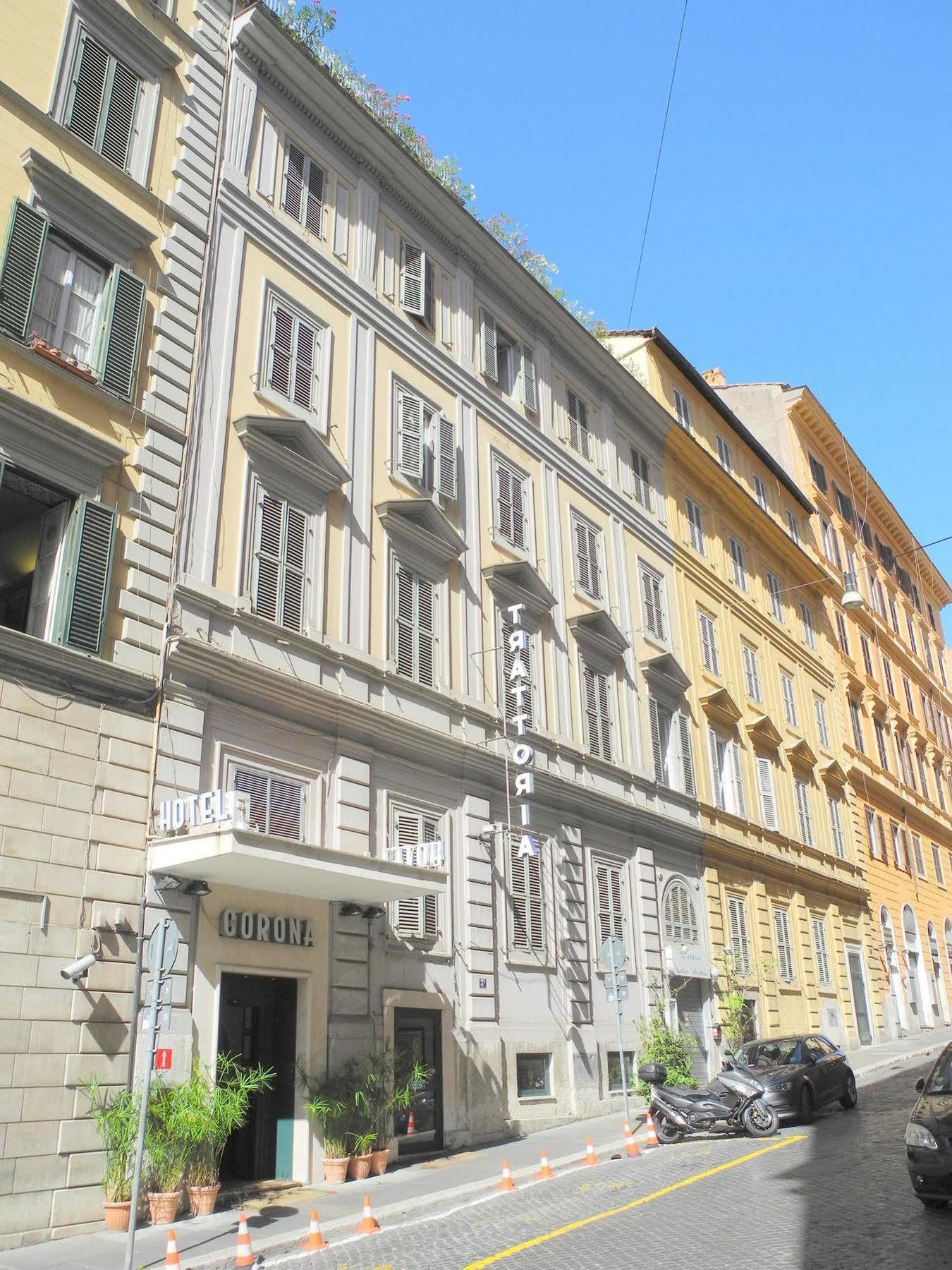 Hotel Corona Rzym Zewnętrze zdjęcie